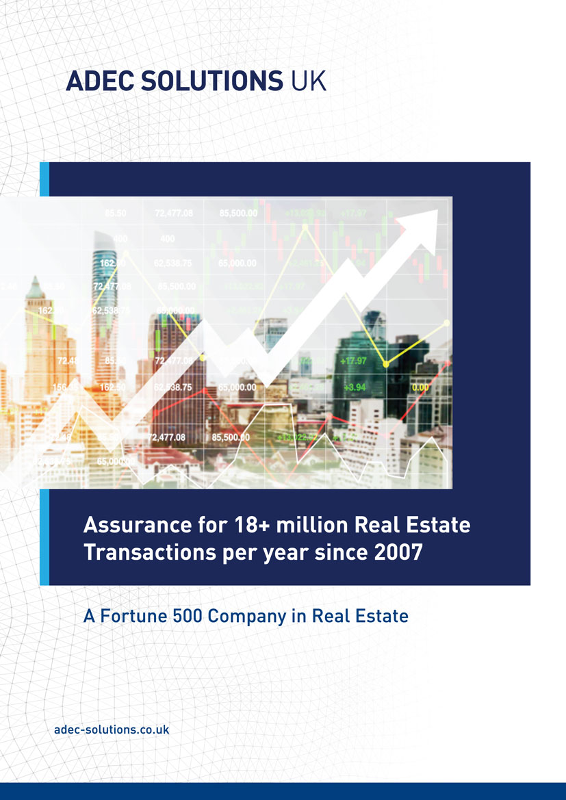 Assurance for 18+ million Real Estate Transactions per year since 2007 image
